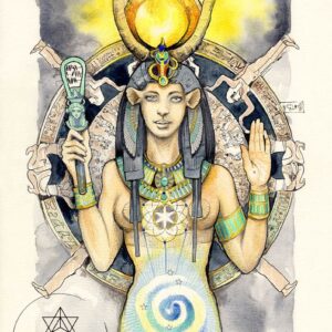 hathor illustration